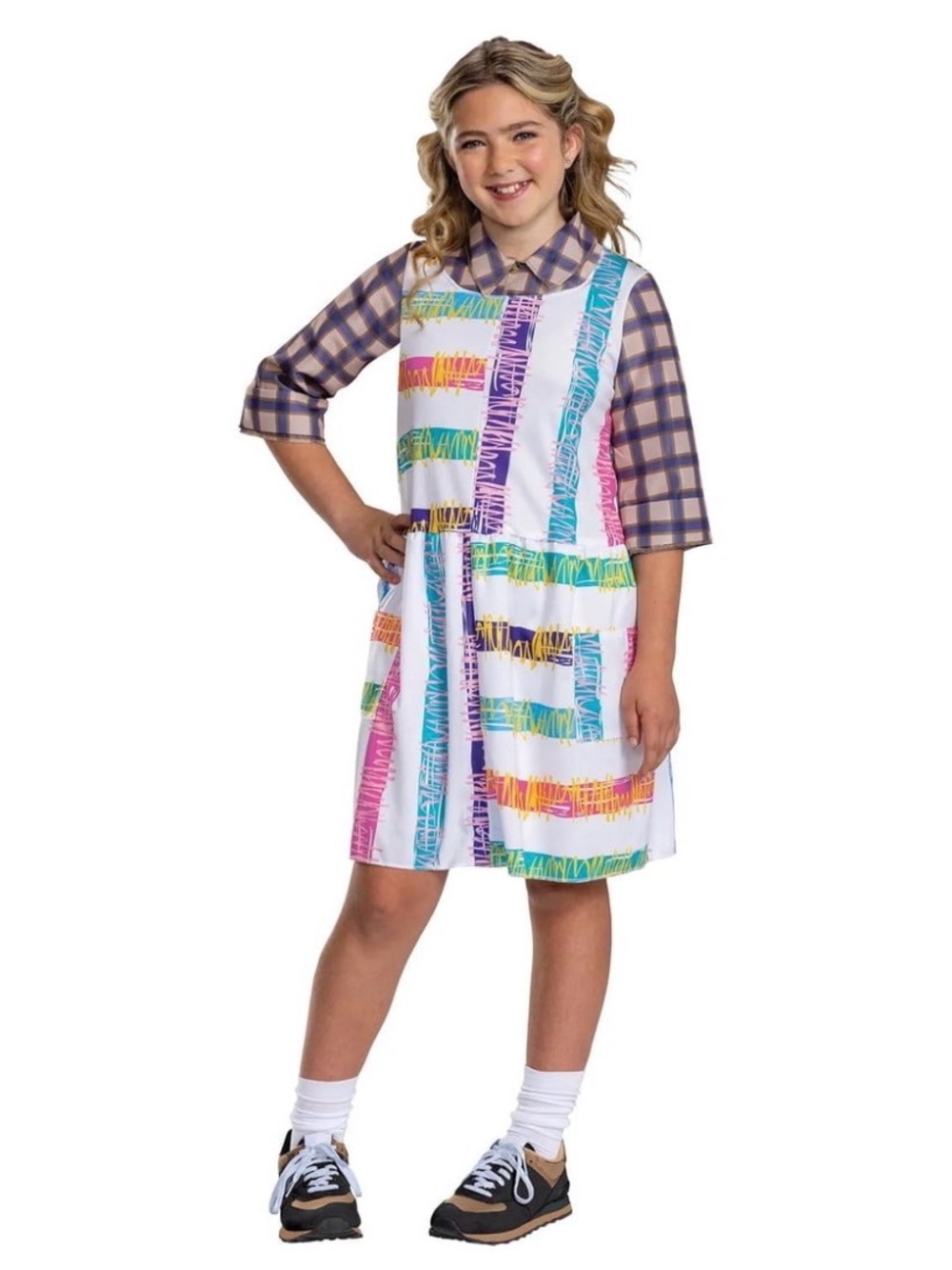 Eleven,Stranger Things Season Costume, Adult Size Small -Medium 8,Eleven Costume